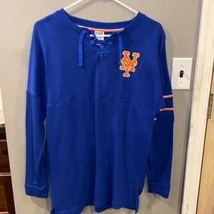 Mets Oversized Long Sleeve PINK